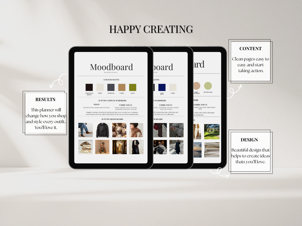 The Luxury Capsule Wardrobe Kit (Digital Download) - Minimalist Closet Planner and Styling Guide To Curate Your Signature Look