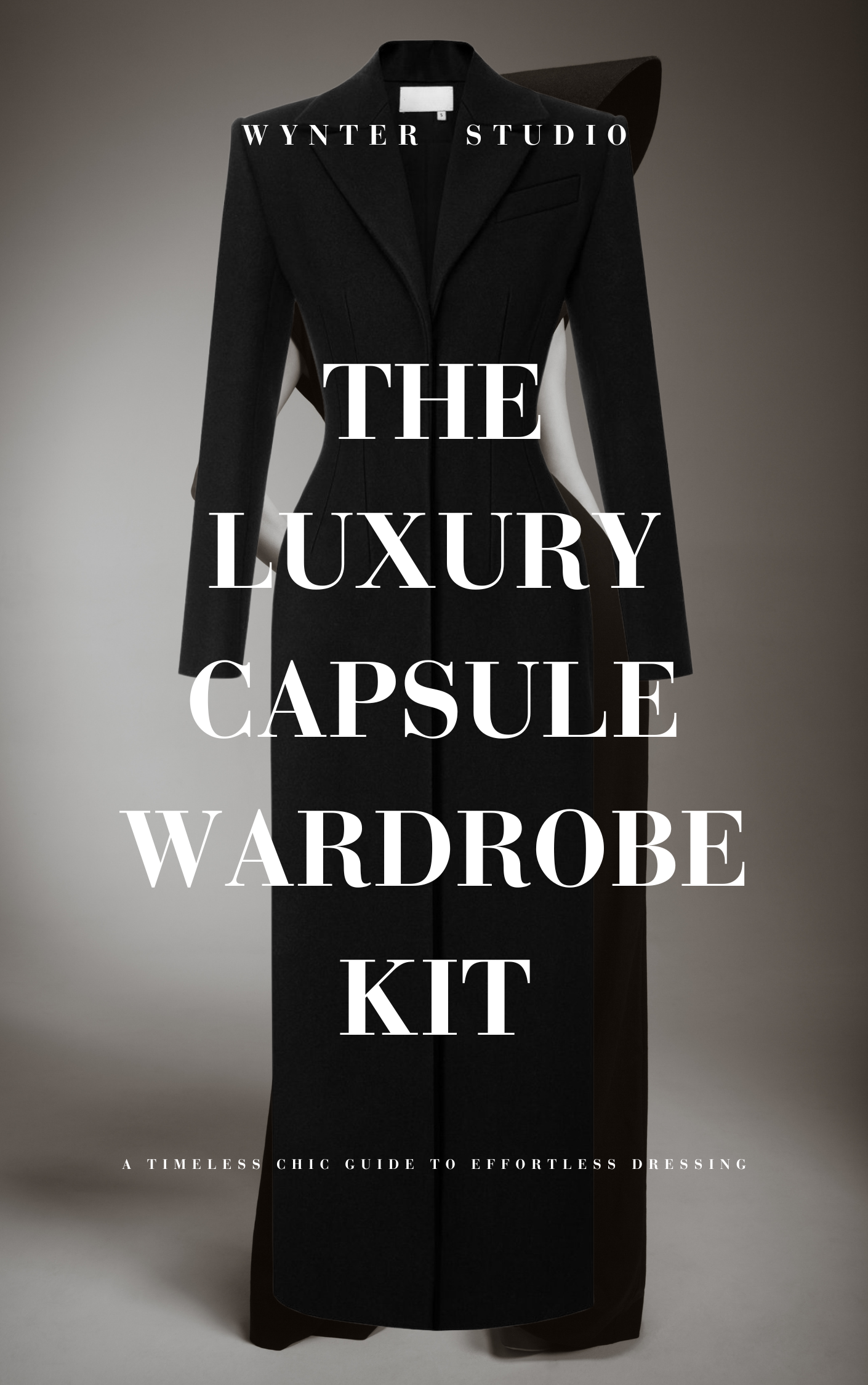 The Luxury Capsule Wardrobe Kit (Digital Download) - Minimalist Closet Planner and Styling Guide To Curate Your Signature Look